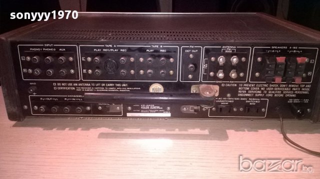 Kenwood kr-4400 stereo receiver-made in japan-внос швеицария, снимка 11 - Ресийвъри, усилватели, смесителни пултове - 13125933