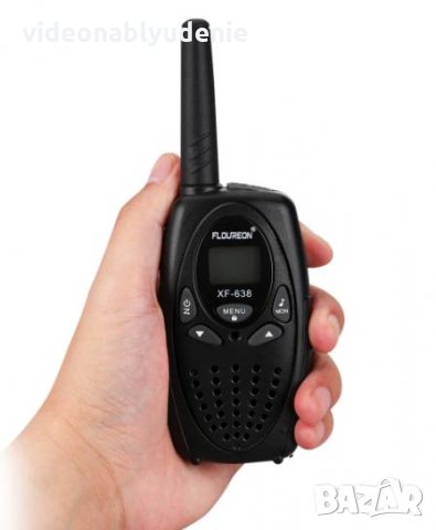 Комплект FLOUREON 8 Канално Walkie Talkie UHF400-470MHz Двупосочна Радиостанция 5 KM Interphone PMR, снимка 7 - Аудиосистеми - 26075858