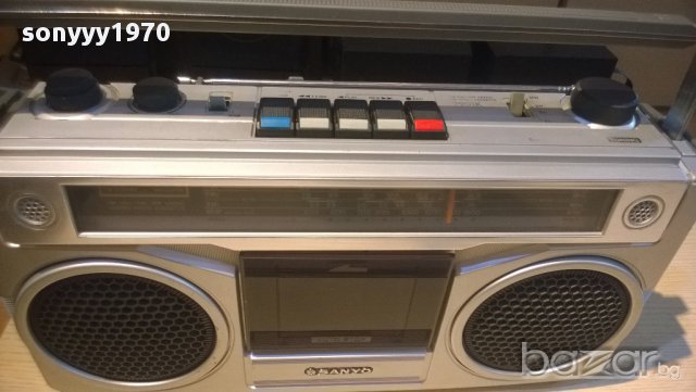 sanyo m9901k-stereo radio cassette recorder-внос швеицария, снимка 14 - Радиокасетофони, транзистори - 11653897