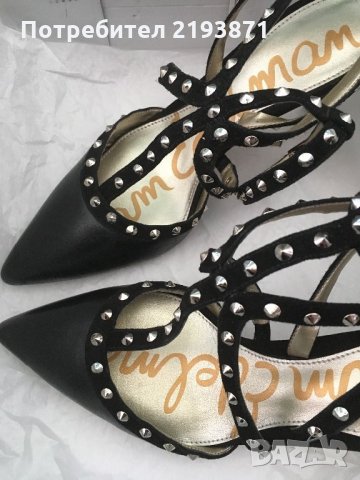 Нови естествена кожа обувки Sam Edelman N36-37 , снимка 3 - Дамски обувки на ток - 24588878