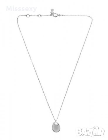 ПРОМО 🍊 SKAGEN 🍊 Сребристо дамско колие SILVERY SEA GLASS нов с кутия и сертификат, снимка 2 - Колиета, медальони, синджири - 21825186