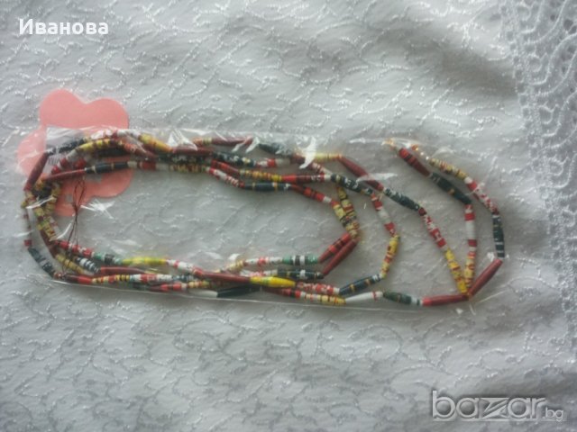 Ръчна изработка на бижута от хартия и квилинг  0.50лв, снимка 4 - Колиета, медальони, синджири - 18530652