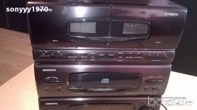 onkyo amplifier+tuner+cd+deck/revers/dolby-внос швеицария, снимка 11 - Ресийвъри, усилватели, смесителни пултове - 12789937