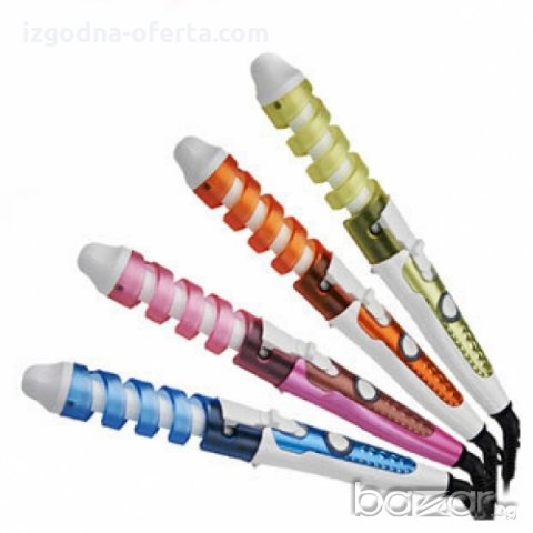 Професионална маша за перфектни къдрици с турмалиново покритиеNOVA NHC-2007A