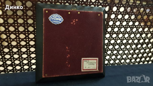 Антична миниатюра рисувана върху слонова кост френската кралица Мария Антоанета, снимка 4 - Антикварни и старинни предмети - 22030206