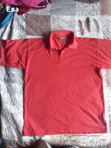 Червена тениска XL