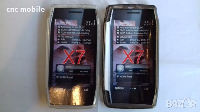 Nokia X7 калъф - силиконов гръб , снимка 1 - Калъфи, кейсове - 22398702