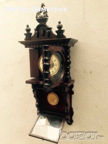 Старинен часовник Friedrich Mauthe Germany от нач.ххв., снимка 4 - Други - 13458842