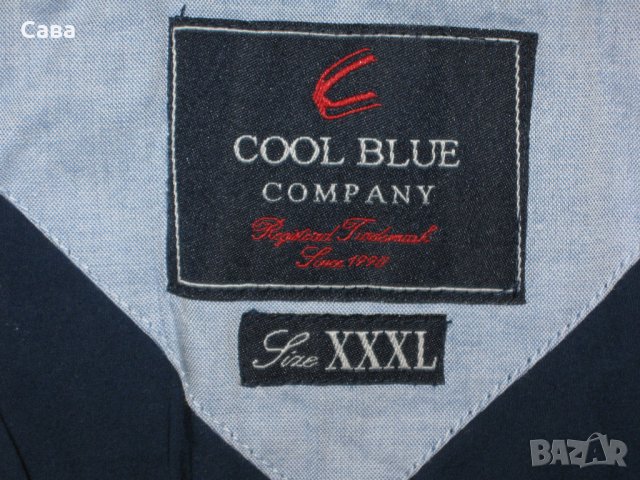 Риза COOL  BLUE   мъжка,3ХЛ, снимка 1 - Ризи - 24458328