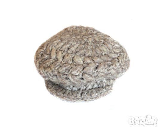 Дамска вълена шапка, снимка 3 - Шапки - 23492417