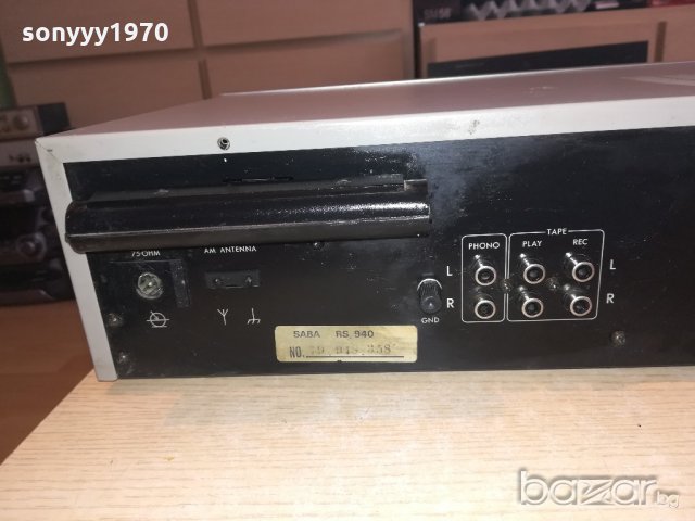 saba rs940 receiver-внос швеицария, снимка 16 - Ресийвъри, усилватели, смесителни пултове - 20620295
