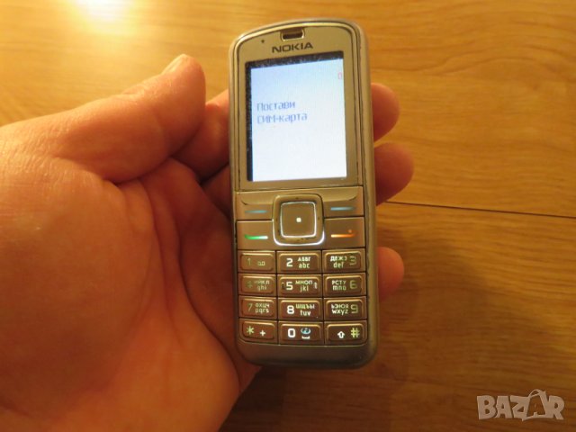 телефон с копчета NOKIA 6070, нокиа 6070 светлосин  заден панел - модел : 2006 г. - работещ.
