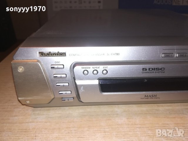 technics sl-eh780 cd changer-made in japan-швеицария, снимка 4 - Декове - 21530898