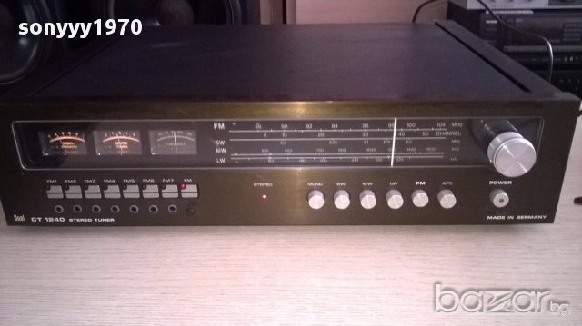 dual ретро колекция-тунер-внос швеицария, снимка 8 - Ресийвъри, усилватели, смесителни пултове - 17201205