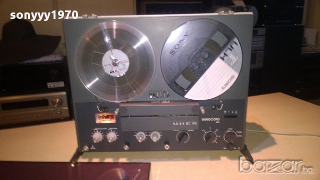 uher variocord 263-stereo-made in w.germany-ретро ролка-внос швеицария, снимка 5 - Ресийвъри, усилватели, смесителни пултове - 9792698