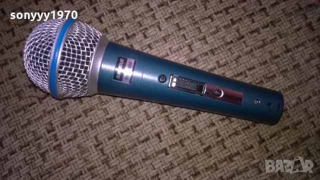 shure beta sm58s-mic-вокален-внос швеицария, снимка 3 - Микрофони - 24544817