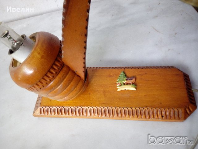 стара нощна лампа, снимка 2 - Настолни лампи - 21353343