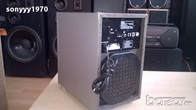 Tevion dr1750 active subwoofer-33/33/20см-внос швеицария, снимка 4 - Ресийвъри, усилватели, смесителни пултове - 14730084