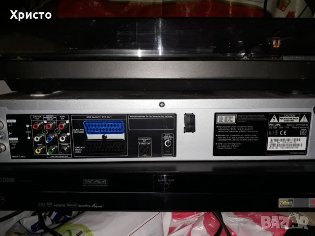 PHILIPS DVD&VCR combo, снимка 6 - Камери - 23688808