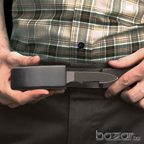 Нож за скрито носене в тока на колан