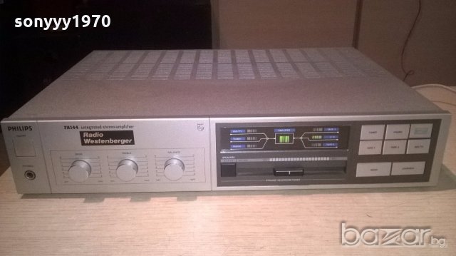 philips fa144-amplifier-made in belgium-внос швеицария