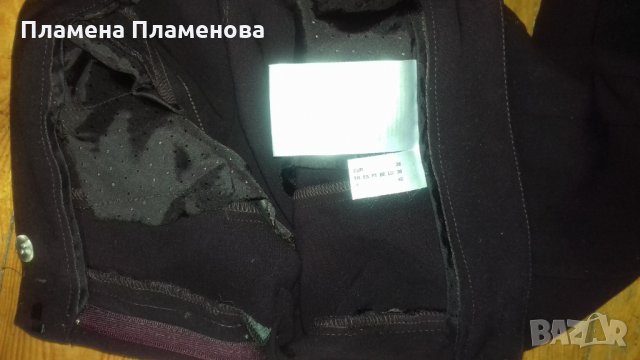 БОРДО панталон, снимка 3 - Панталони - 25942058