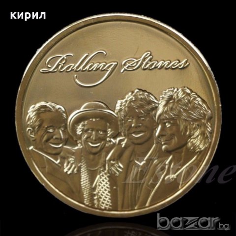 МОНЕТА РОУЛИНГ СТОУНС, снимка 2 - Нумизматика и бонистика - 20264410