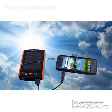 Соларна Външна батерия 6000mAh - код 1059, снимка 4 - Външни батерии - 13434119