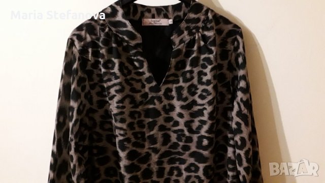 Рокля в леопардов десен , снимка 4 - Рокли - 23988555
