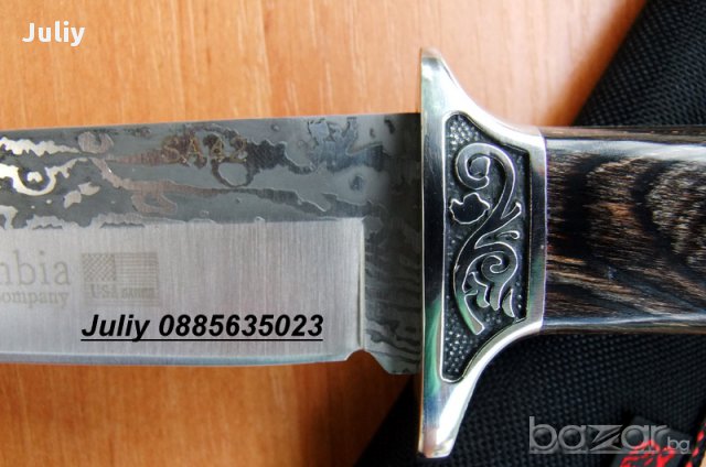 Ловен нож с фиксирано острие COLUMBIA SA42, снимка 11 - Ножове - 11604437