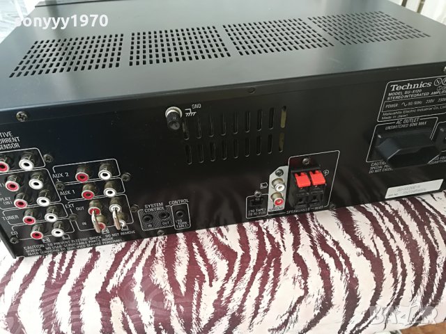 technics su-x120 amplifier-made in japan-внос швеицария, снимка 17 - Ресийвъри, усилватели, смесителни пултове - 24787188