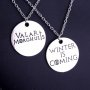 ❄️Valar Morgulis и Winter is Coming - висулки игра на тронове, снимка 4