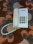 Стационарен телефон Panasonic, model: KX-TS500FX, бял, снимка 1 - Стационарни телефони и факсове - 13968295