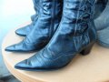 естествена кожа GLOBUS SHOES 36-37-LAVORAZIONE ARTIGIANA- дамски кожен ботуш, снимка 16