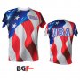 BGF Тениска USA -, снимка 1 - Тениски - 25465396