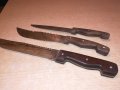 три стари ножа-ретро колекция-37/34/30см, снимка 4