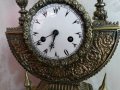 Много рядък Турски бронзов каминен  часовник/Ottoman Turkich Clock/, снимка 8
