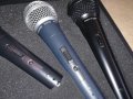 shure & behringer-микрофони комплект с куфар и държачи, снимка 11