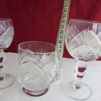 кристални чаши , снимка 15 - Антикварни и старинни предмети - 19293090