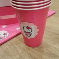 Розови чашки с Hello Kitty, снимка 3 - Кетъринг - 19019049