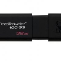 Флашка USB памет Kingston DataTraveler 100 G3 64GB USB 3.0. Цвят: Черен, снимка 1 - USB Flash памети - 23548266