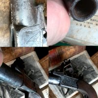 Белгийски Капсулен,пищов и Английски кремъчен пистолет, снимка 7 - Антикварни и старинни предмети - 25712533