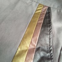НАЛИЧНИ Сиви къси велурени панталонки размер С от Англия, снимка 4 - Панталони - 23226527