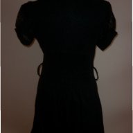 Черна рокля памук и дантела , снимка 12 - Рокли - 17063517