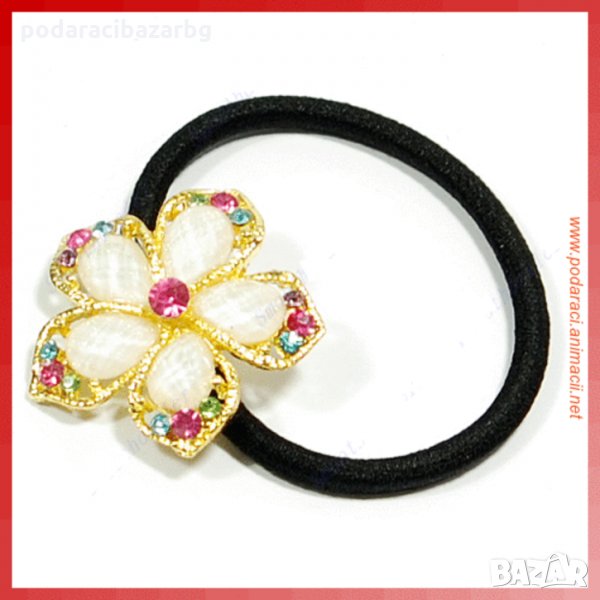 НЕЖНО ЦВЕТЕ-ЛАСТИК ЗА КОСА  , снимка 1