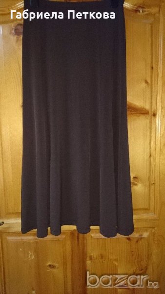 Кафява пола в А силует , снимка 1