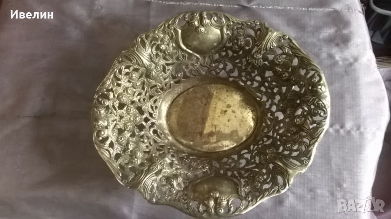 метална купа,фруктиера, снимка 1