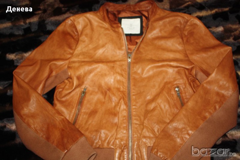 PULZ - JEANS -  марково дамско яке от 100%естествена кожа, снимка 1