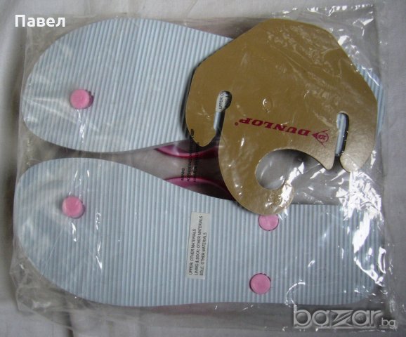 Dunlop UK 5,  38  Нови оригинални чехли, снимка 5 - Чехли - 18762743