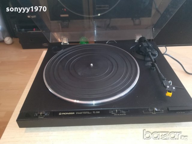 pioneer pl-335-made in japan-грамофон-внос швеицария, снимка 4 - Грамофони - 21154053
